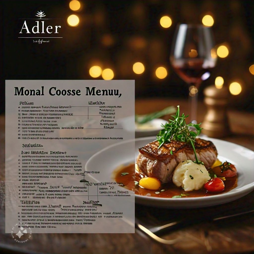 Adler Speisekarte Preise