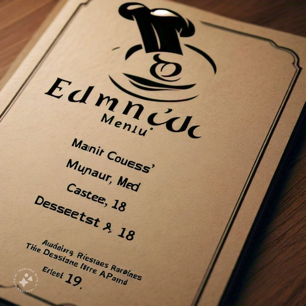 Edmondo Menü