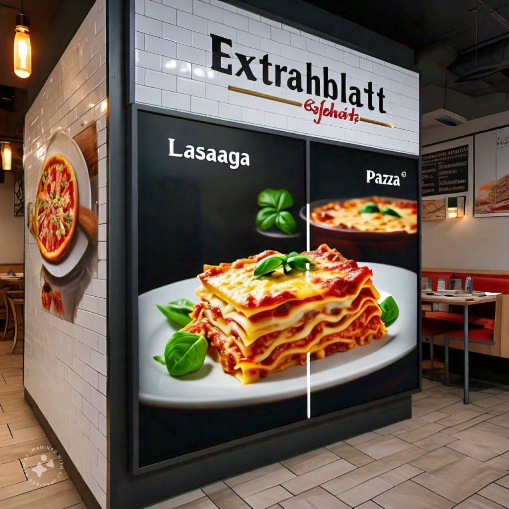 Extrablatt Speisekarte Preise