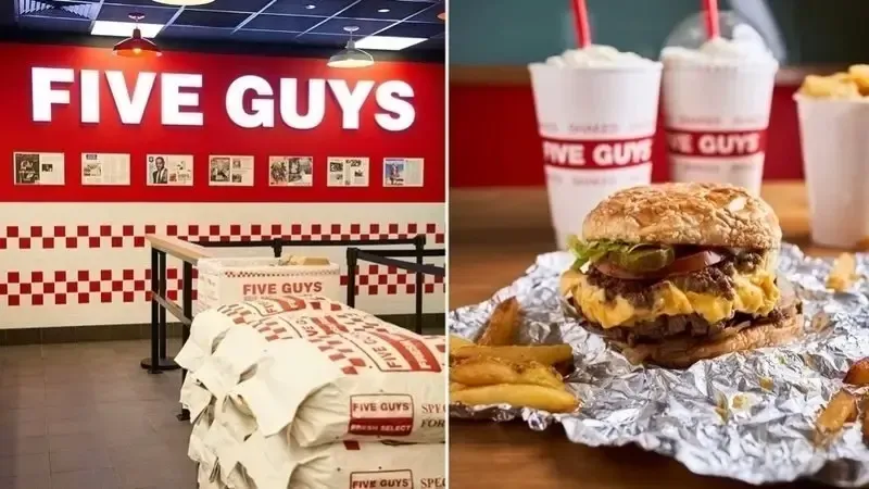 Five Guys Menu