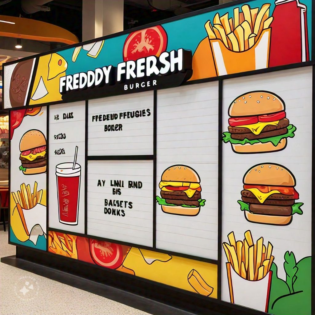 Freddy Fresh Speisekarte