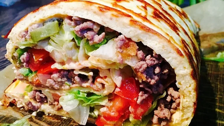 Low Carb Big Mac Rolle