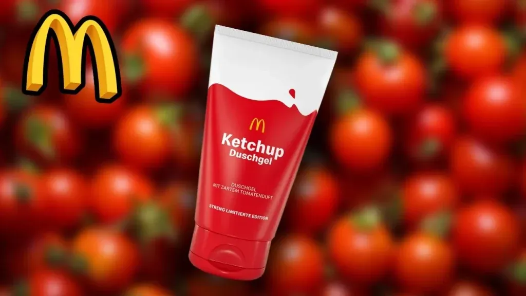 McDonalds Duschgel Tomatenketchup