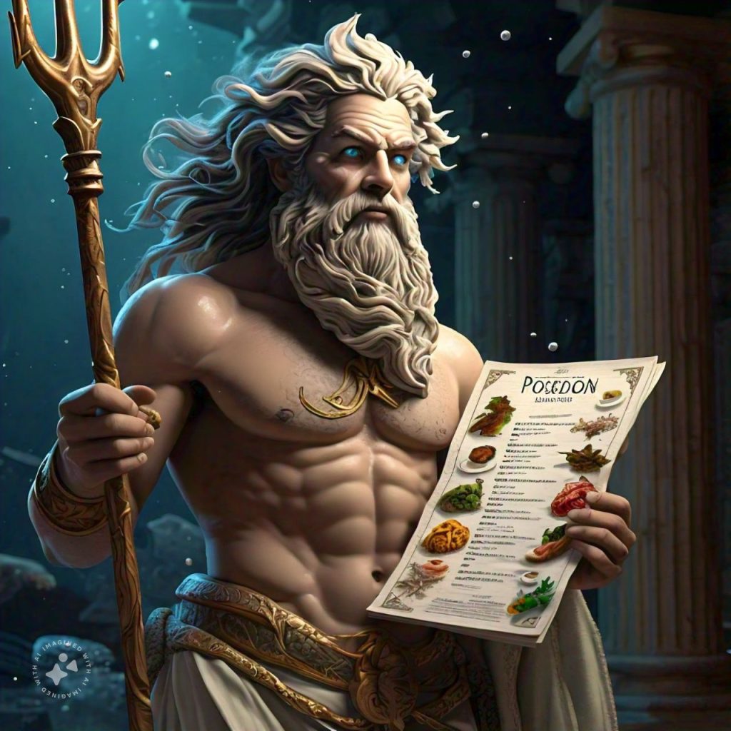 Poseidon Speisekarte