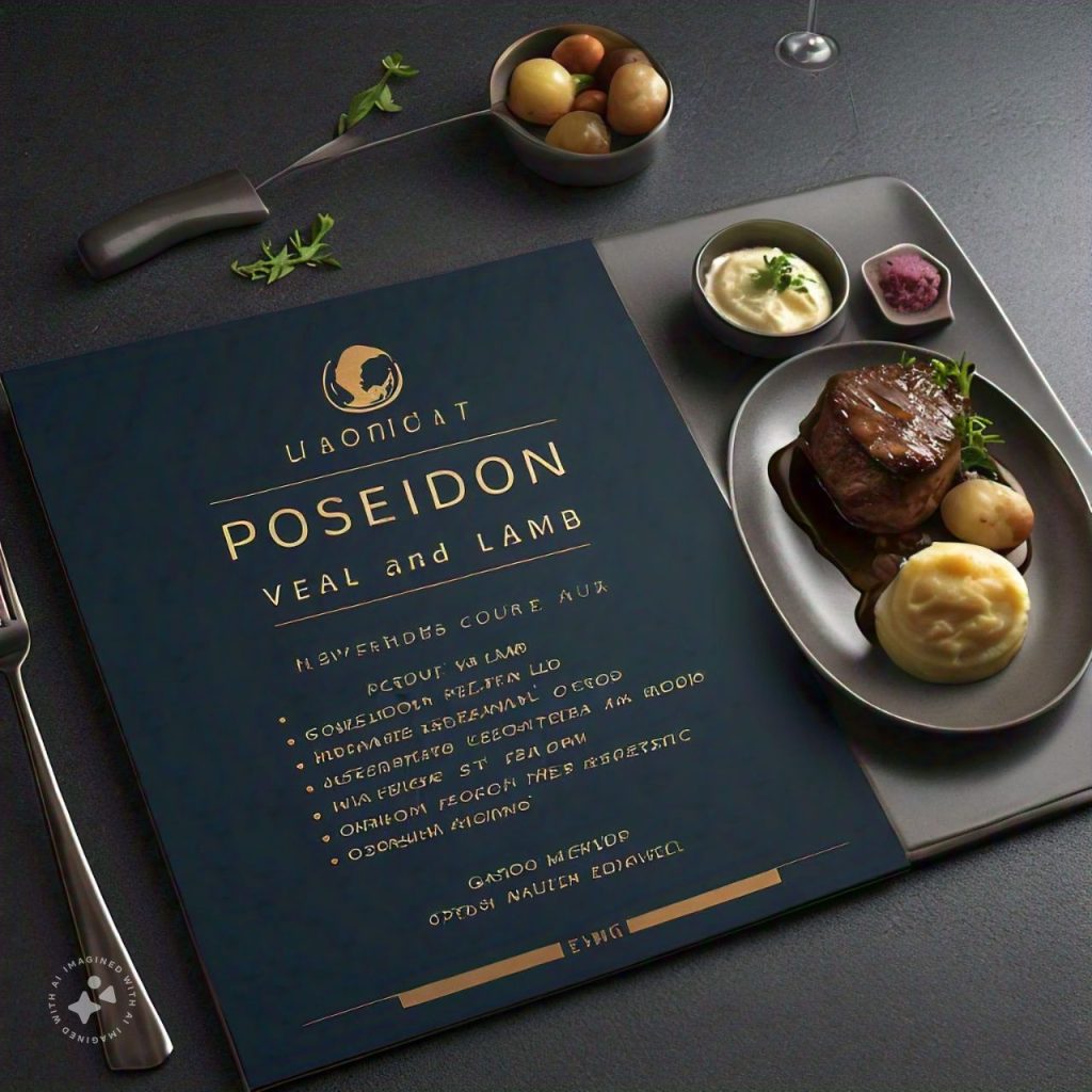 Poseidon Speisekarte